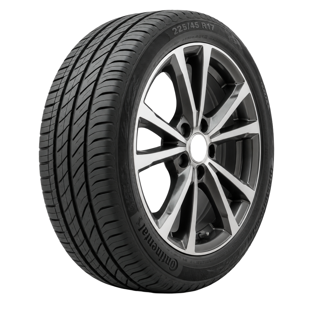 Alloy wheel and tire